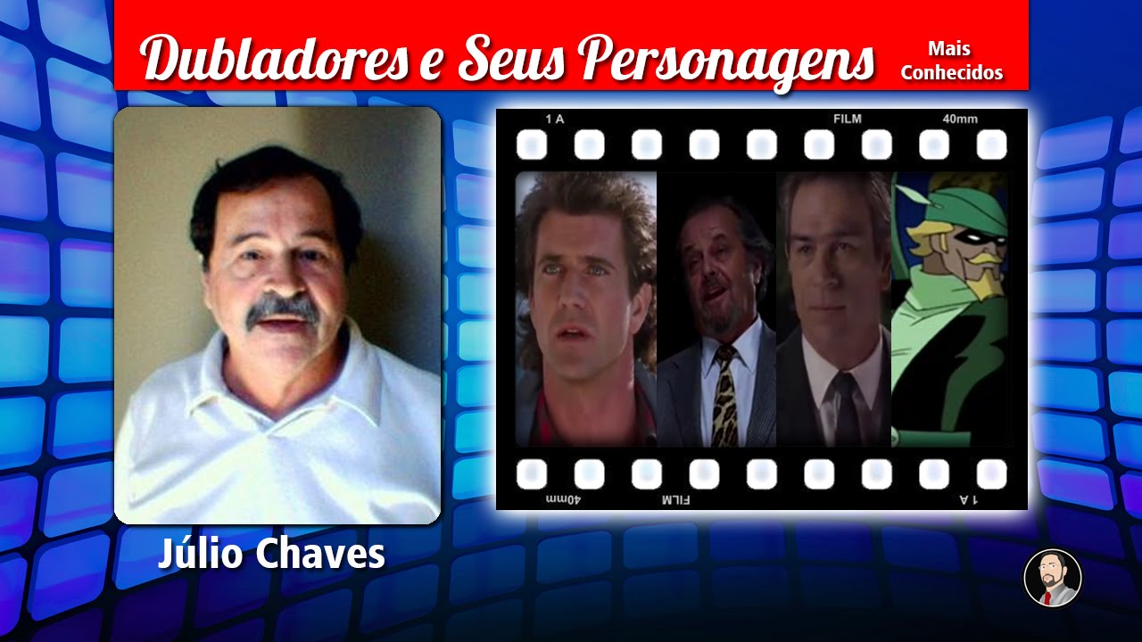 Júlio Chaves - Dubladores e Seus Personagens