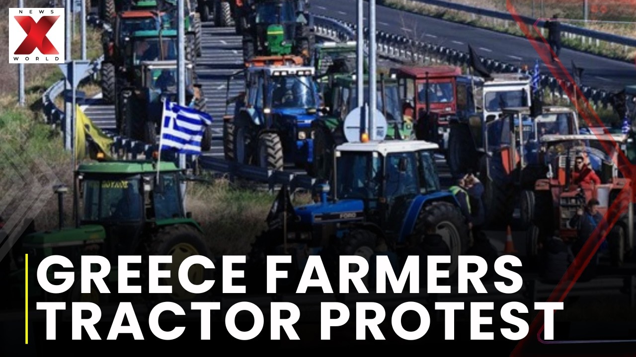 Greek Farmers Block Central Athens Over Rising Costs, Unmet Government Promises | NewsX World