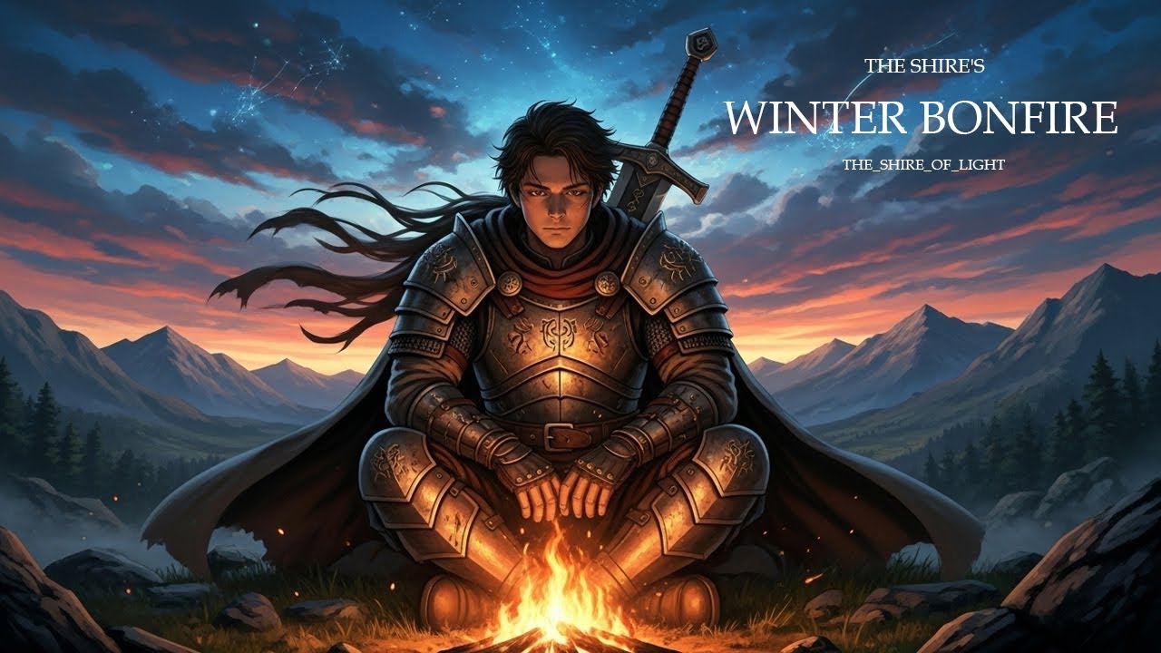 Medieval Music for Stress Relief | The Warrior's Rest by the Flame