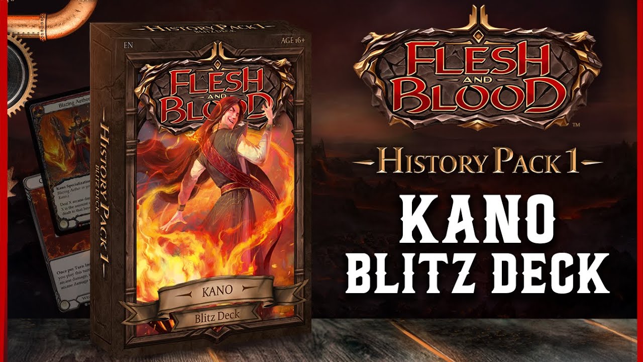 FLESH AND BLOOD: Conferindo e Testando o KANO BLITZ DECK