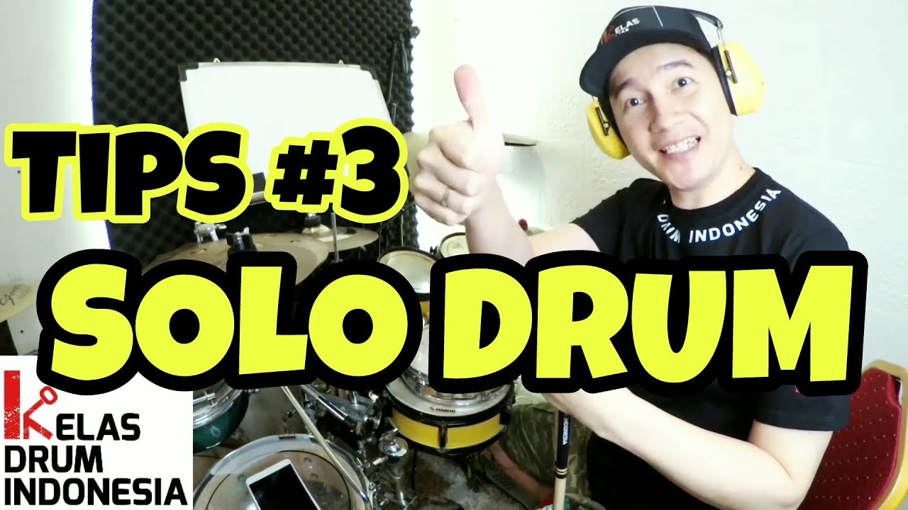 Menempatkan semua ide,konsep,nilai not,dan rudiment dalam Solo drum*onlineclass081519407855