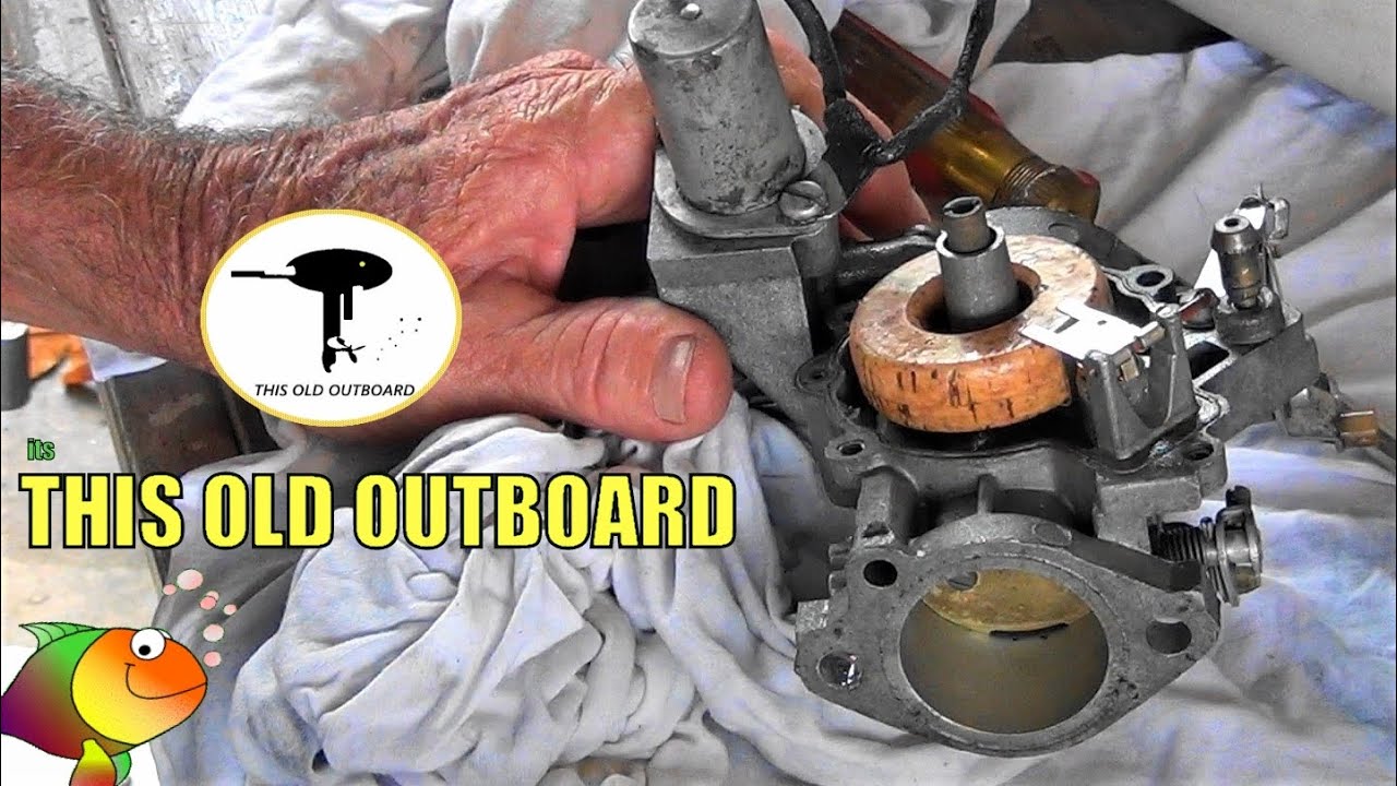 Outboard Carburetor Cleaning Rebuild Evinrude 40 hp