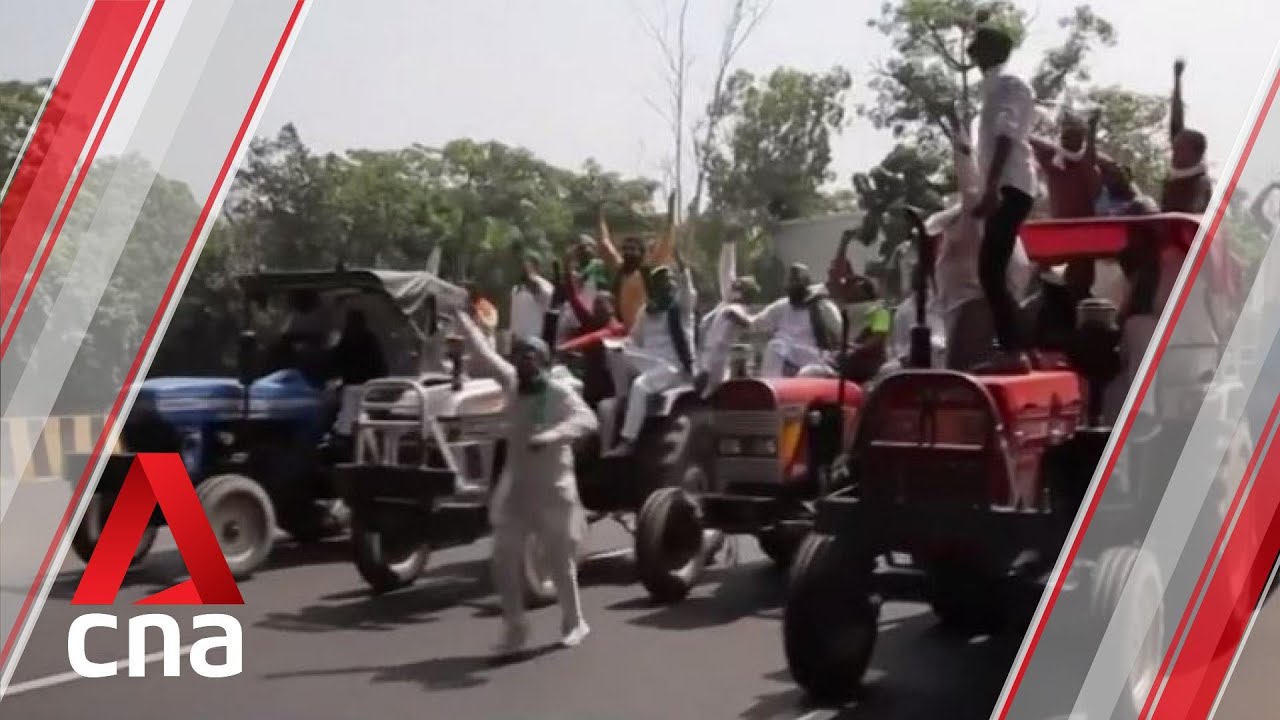 Thousands of Indian farmers block roads, railways in anger over controversial farm bills