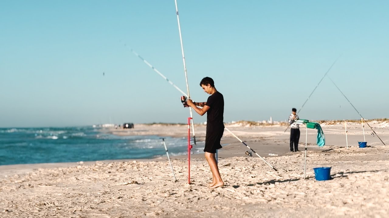 Sortie de pêche à Korba- Zoriat - Surfcasting 2025