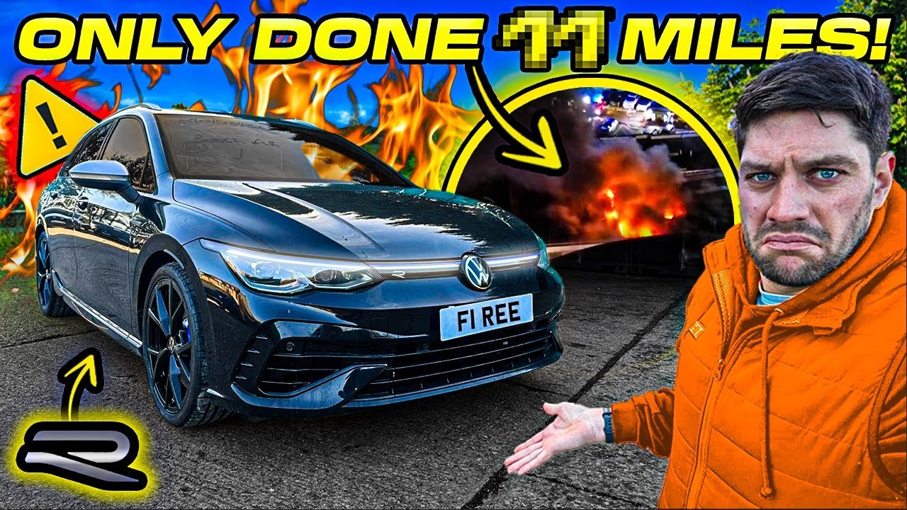 I BOUGHT A FIRE DAMAGED VW GOLF R MK8 BRAND NEW!!&hellip;
