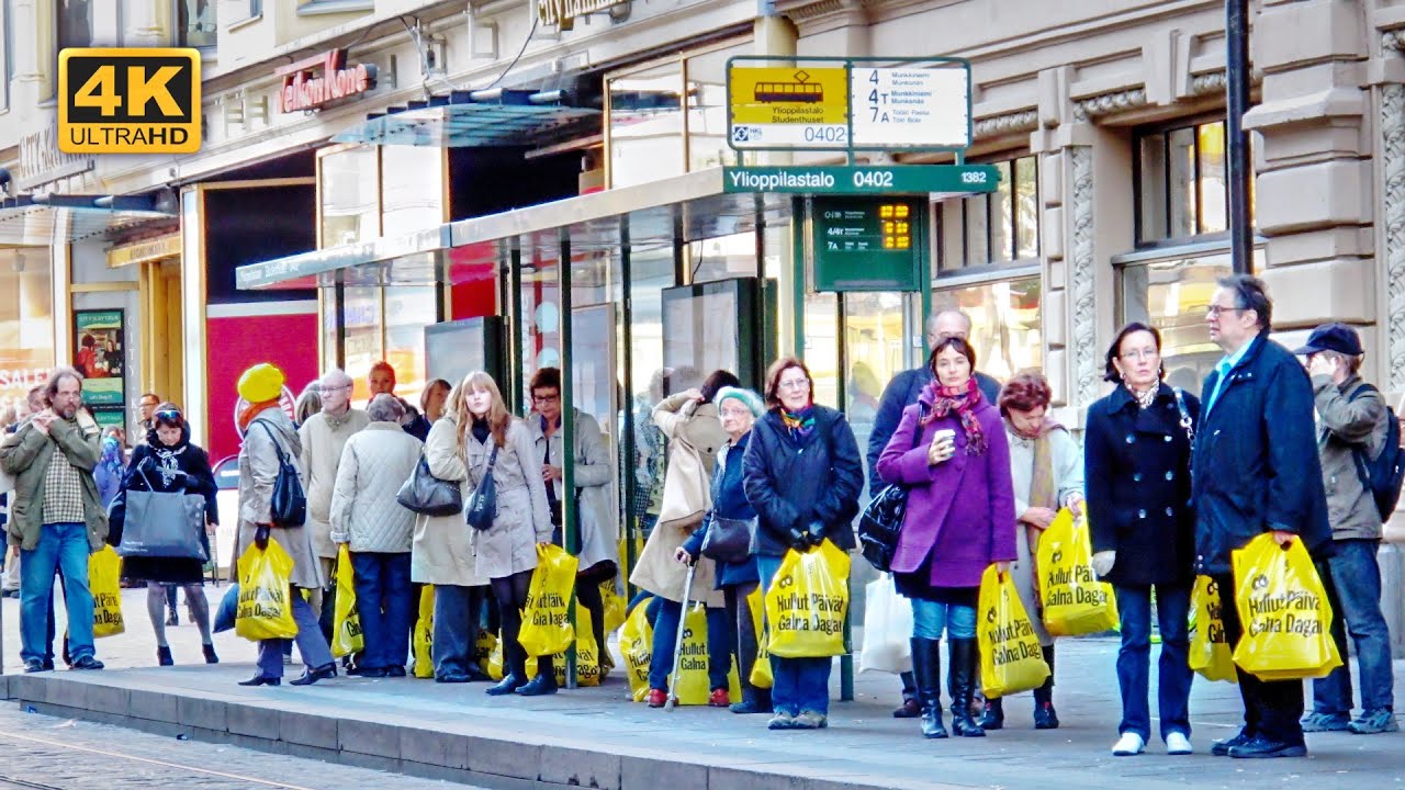 Popular District of Finnish Bohemians 🇫🇮 Walk in Helsinki, Punavuori District