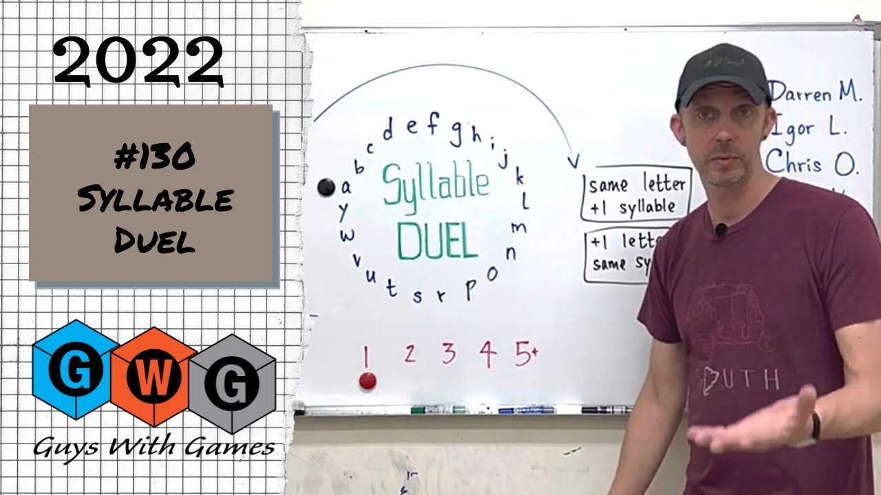 ESL Games (GWG) #130 Syllable Duel
