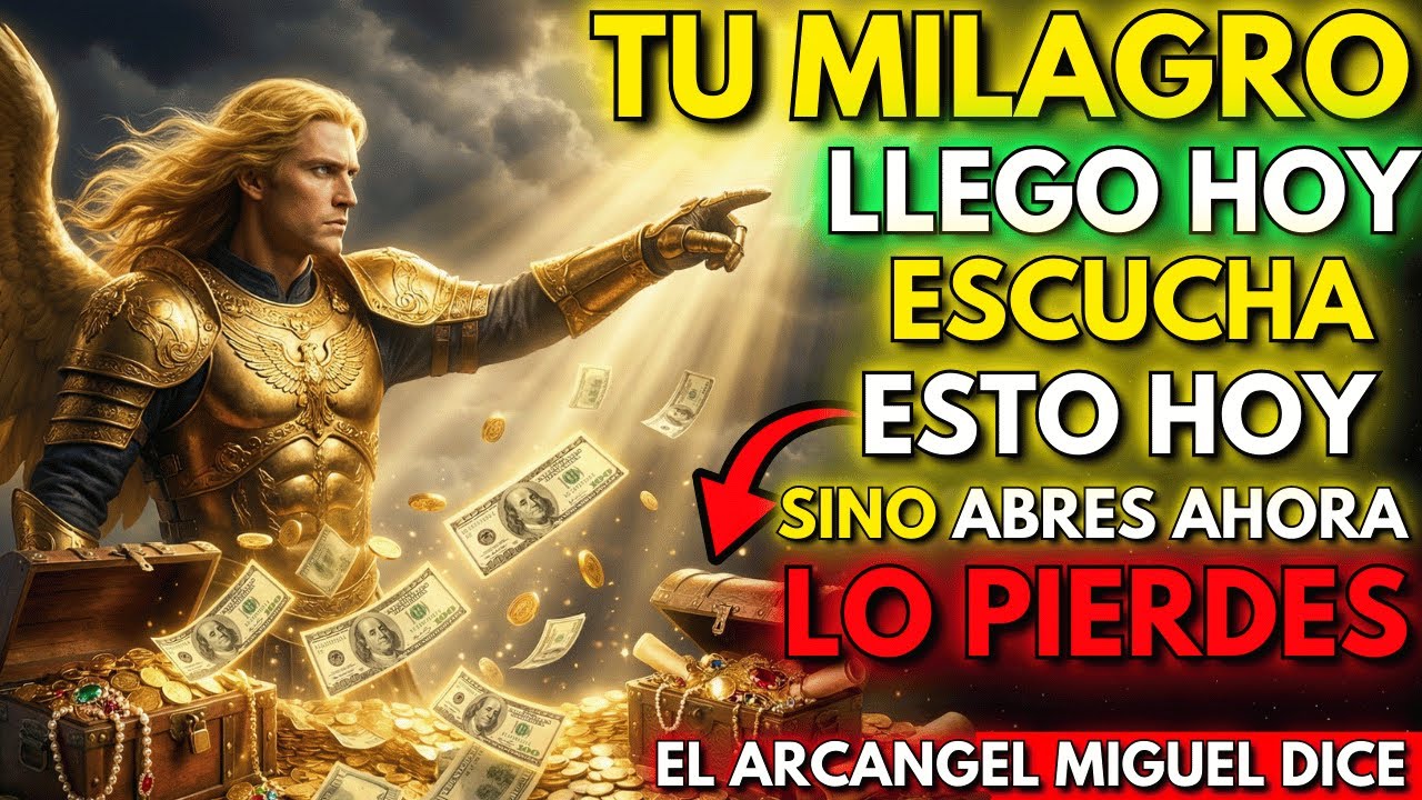 🚨 El Arcángel Miguel Advierte: Si Escuchas Esto Hoy, Tu Milagro Cambia Para Siempre