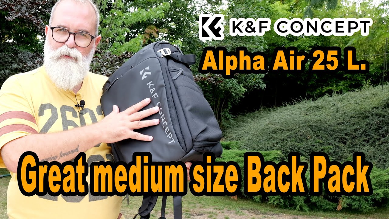 Photo Back Pack by K&F Concept Alpha Air 25L KF13.128V4 - IN ENGLISH