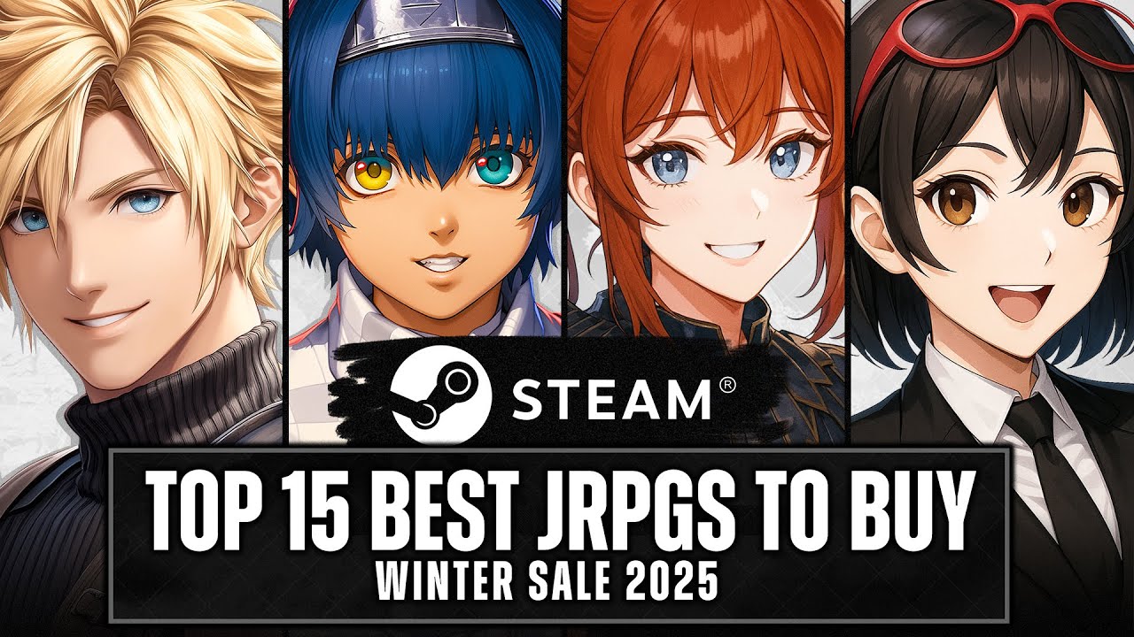 MASSIVE Discounts You Can't Miss! Top 15 JRPGs To Buy in STEAM Winter Sale 2025