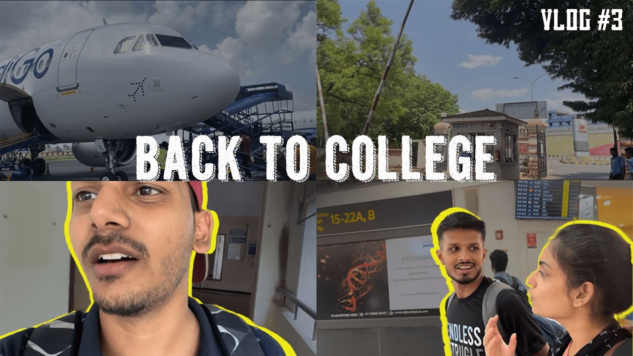 BACK TO COLLEGE(NIT TRICHY)#vlog3