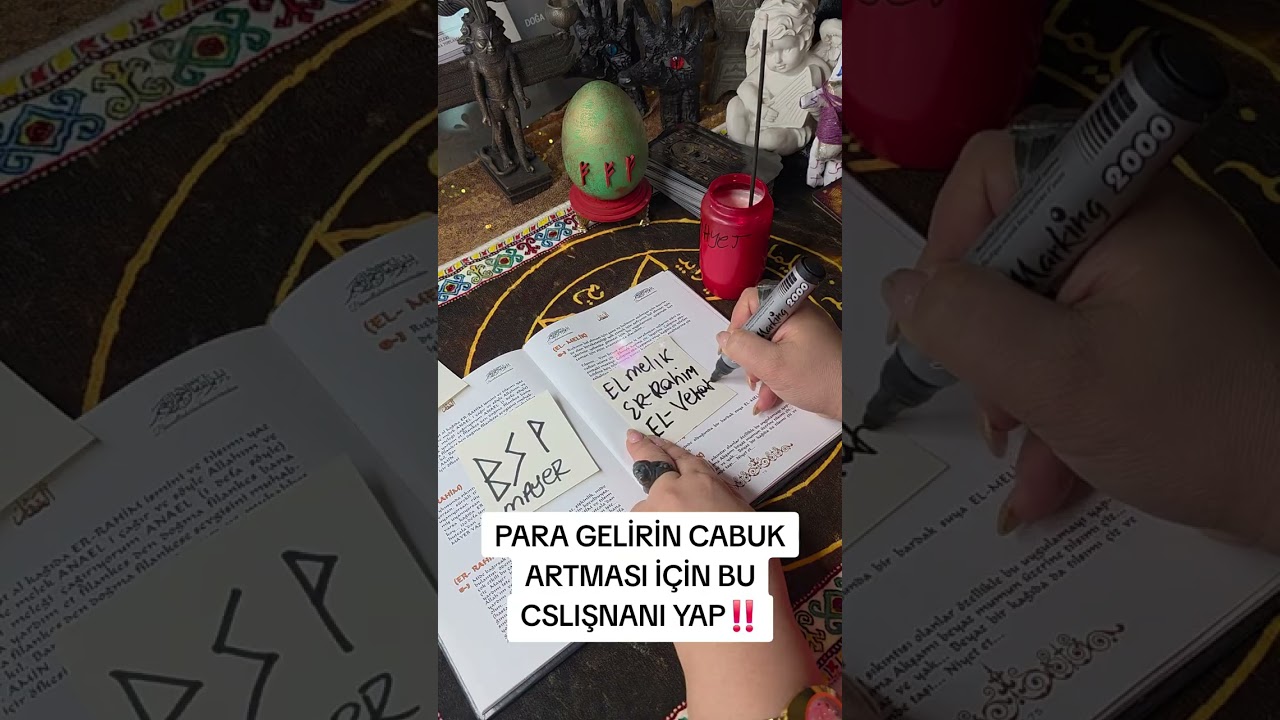ESMALAR VE RUNE İLMİNİ MÜKEMMELÖĞRENEÇEĞİ MUHTEŞEMKİTAPTAN ŞİFALAN‼️MEDYUM MAYER