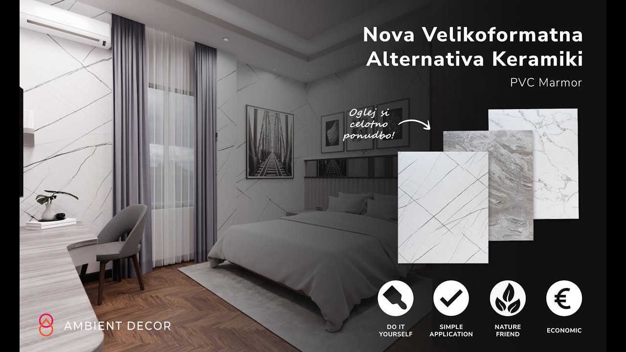 PVC Marble Panels - Installation Guide by Ambient Decor