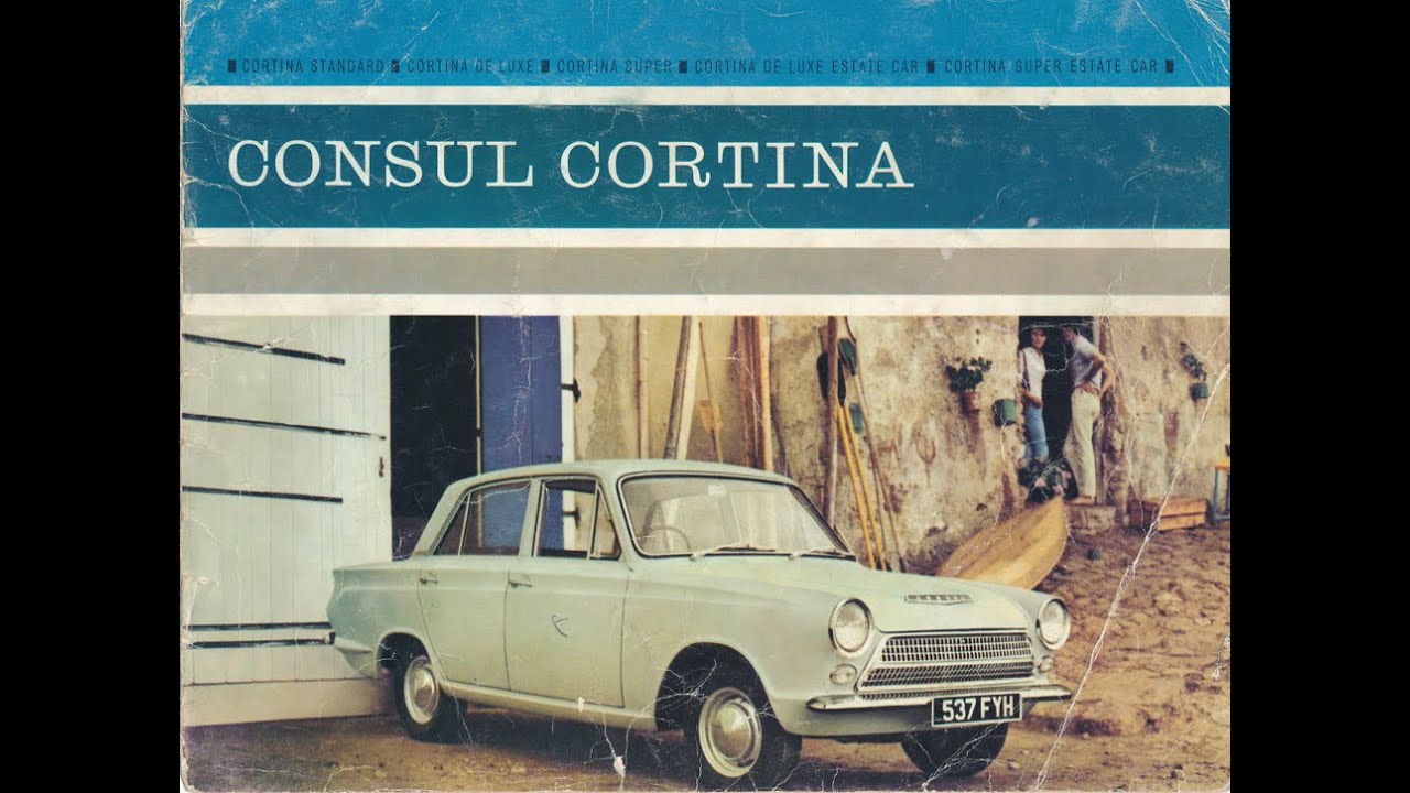 Ford Car Brochures Consul Cortina 1964