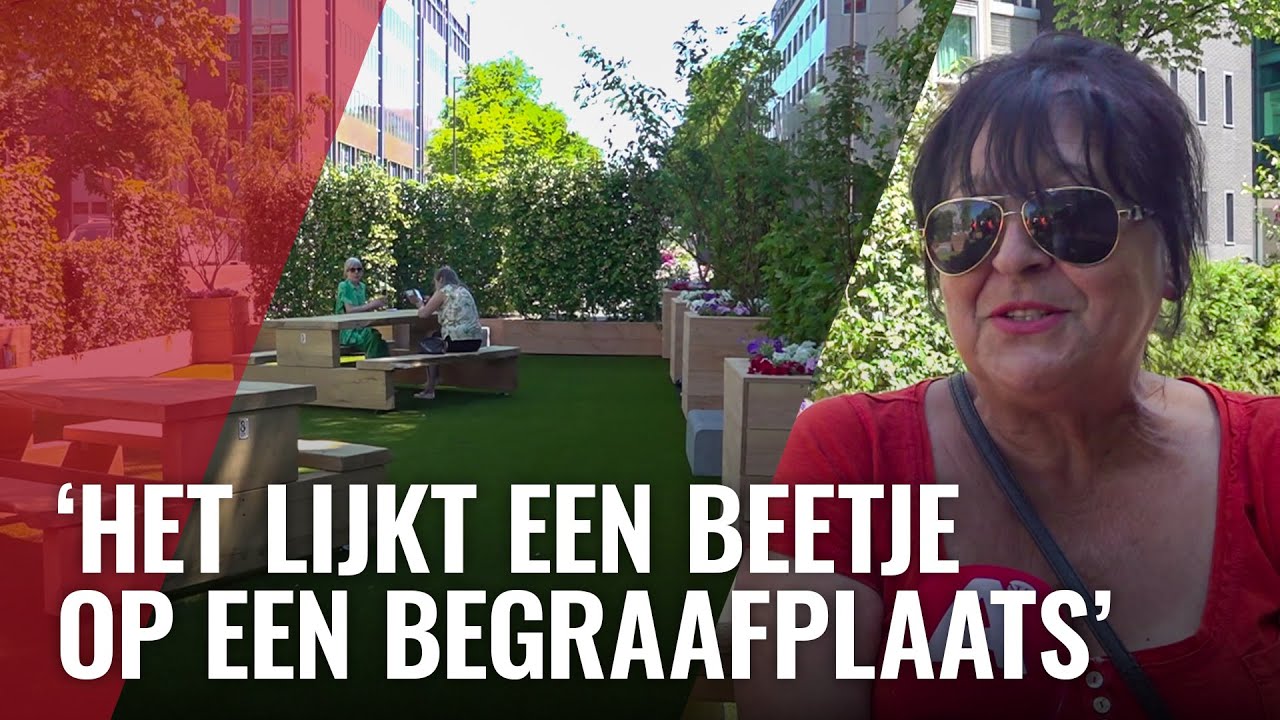 Meningen verdeeld over parkje Weesperstraat