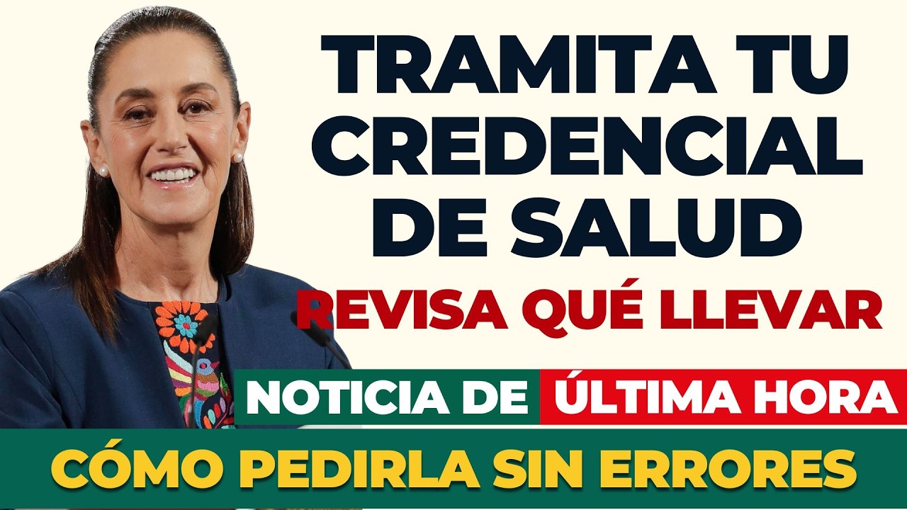 Abren trámite 🪪🏥 nueva credencial de salud: solicítala paso a paso ✅
