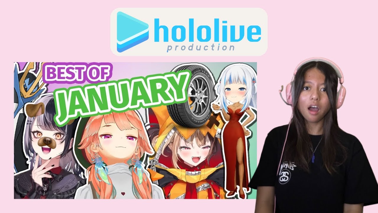 BEST OF HOLOLIVE ENGLISH JANURARY REACTION