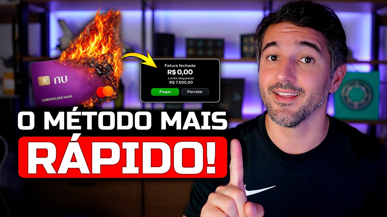 O jeito mais R&Aacute;PIDO de ZERAR sua fatura do Cart&atilde;o de Cr&eacute;dito!
