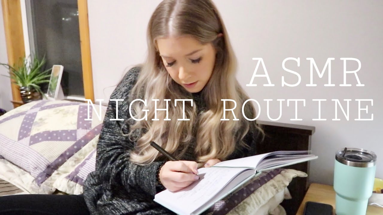 ASMR Night Routine