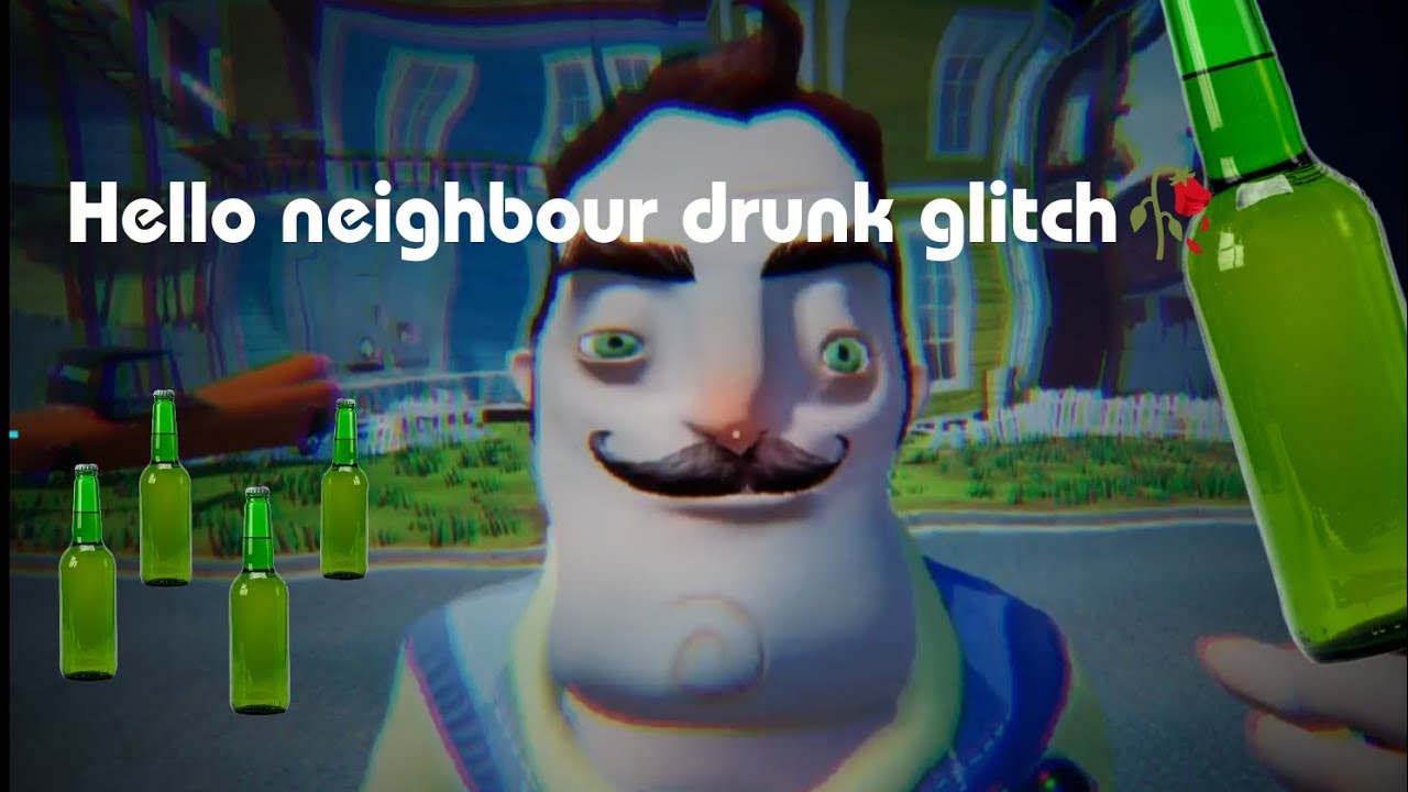How to get drunk/underwater effect permanently in Hello Neighbor