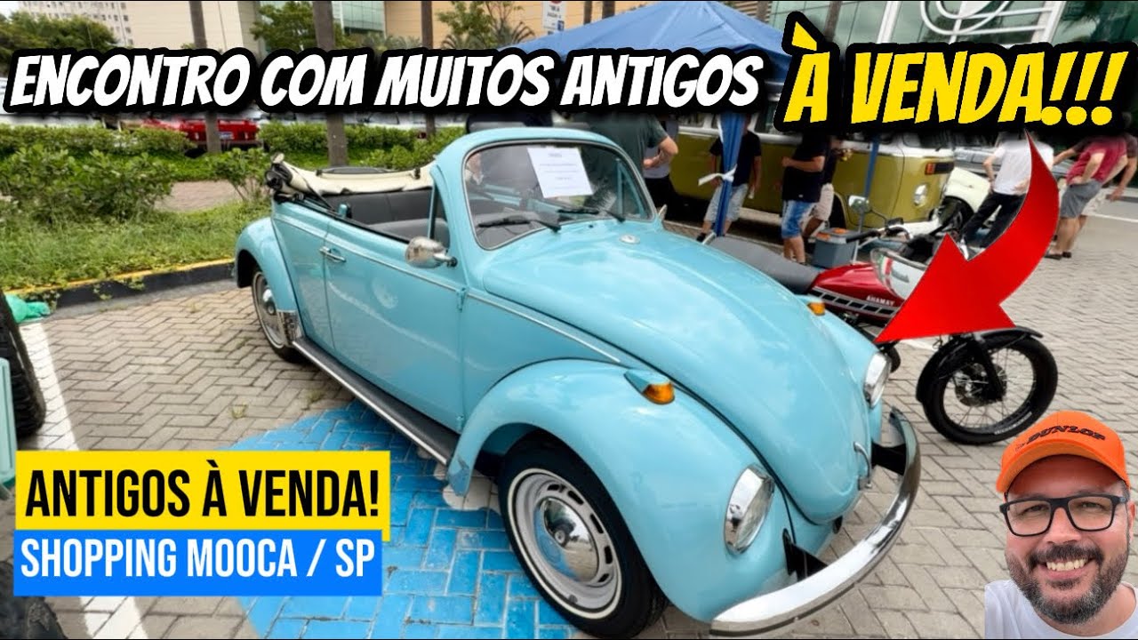 ENCONTRO COM MUITOS ANTIGOS À VENDA! SHOPPING MOOCA - SP!