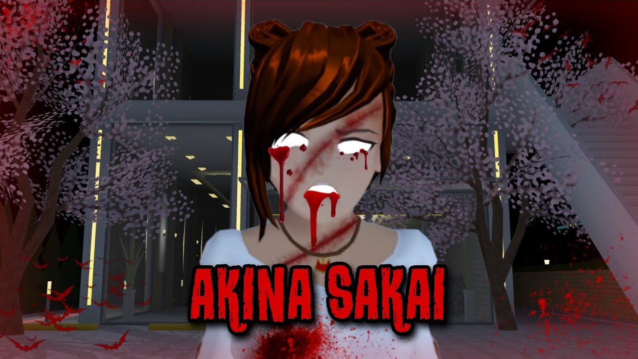HANTU AKINA SAKAI || HORROR MOVIE SAKURA SCHOOL SIMULATOR