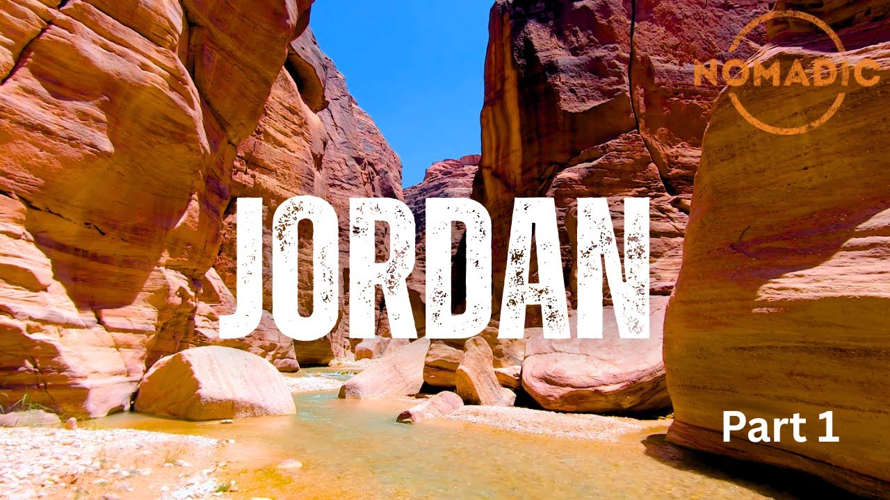 Finding Epic Adventures In Jordan - Wadi Mujib Canyoning - 80km Bike Adventure & Desert fun - Part 1