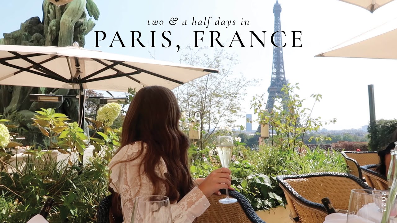 TRAVEL VLOG: Paris, France | Girafe dining, Polène shopping, rooftop views, the Lourve & more!