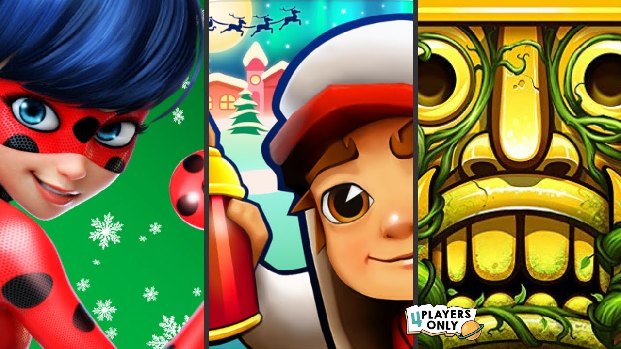 Miraculous Ladybug & Cat Noir [VIPERION] Vs Subway Surfers VS Temple Run 2 [LOST JUNGLE]