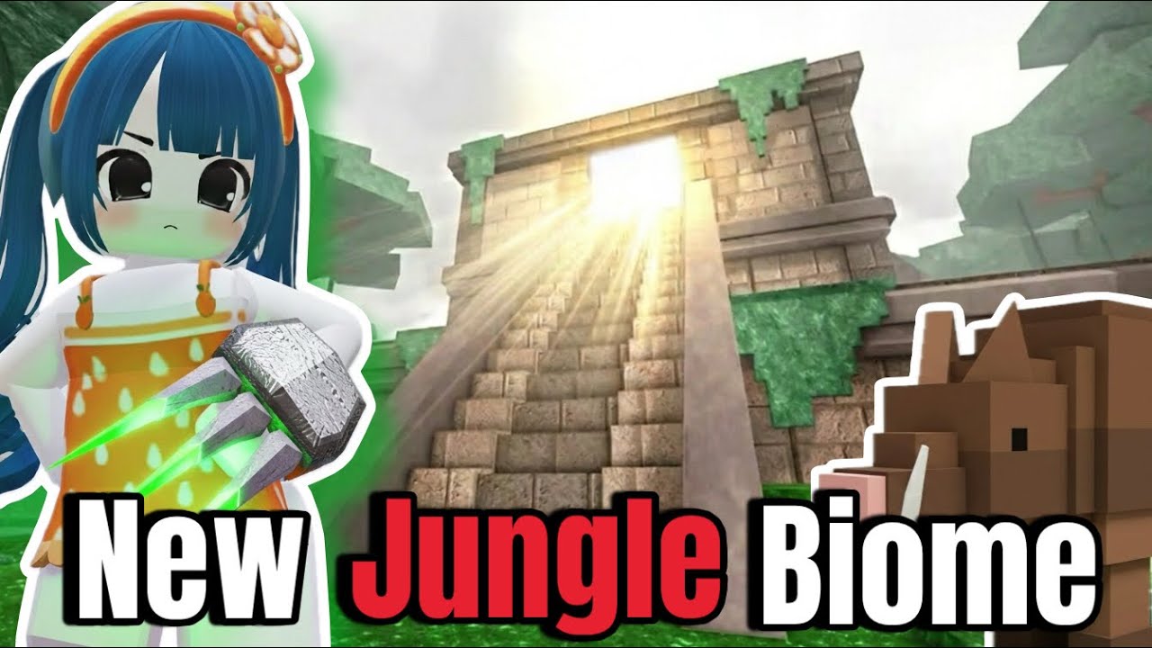 The NEW JUNGLE BIOME UPDATE is INSANE in 99 Nights in the Forest (Roblox)