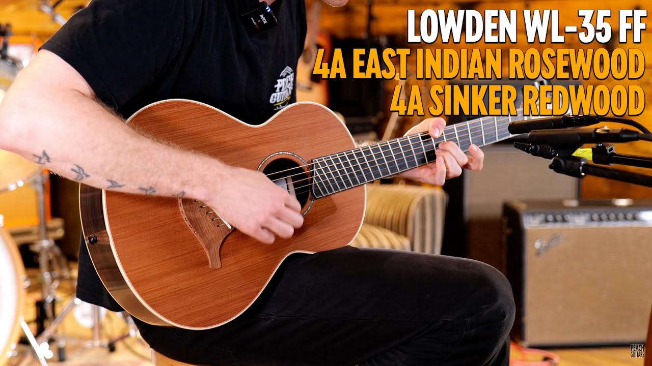 Lowden WL-35 FF | AAAA East Indian Rosewood - AAAA Sinker Redwood