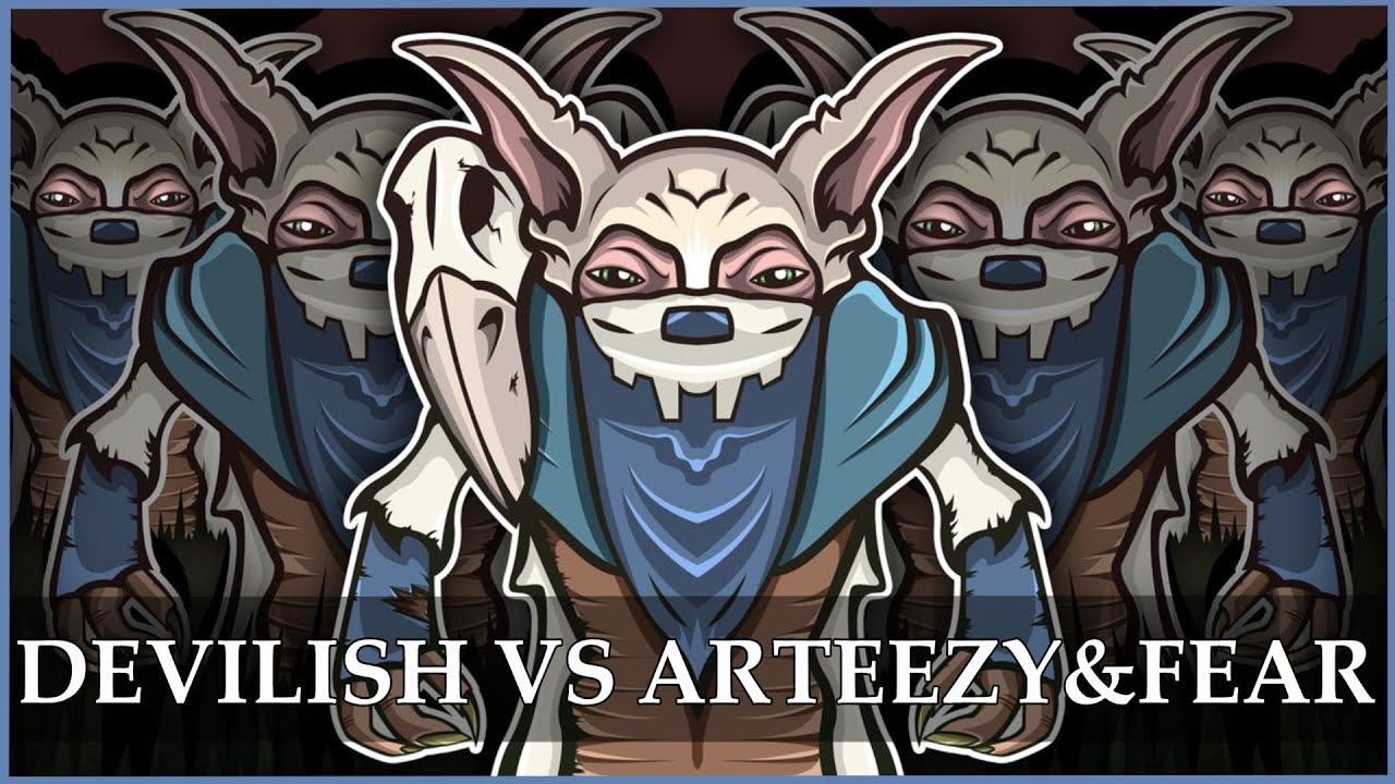 DeviLisH Meepo vs EG.Arteezy & EG.Fear gameplay