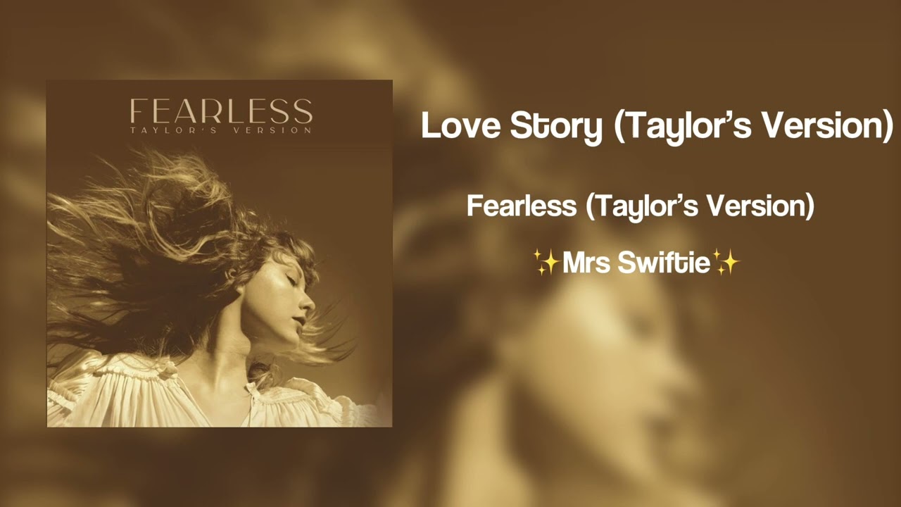 Taylor Swift - Love Story (Taylor’s Version) (sped up)