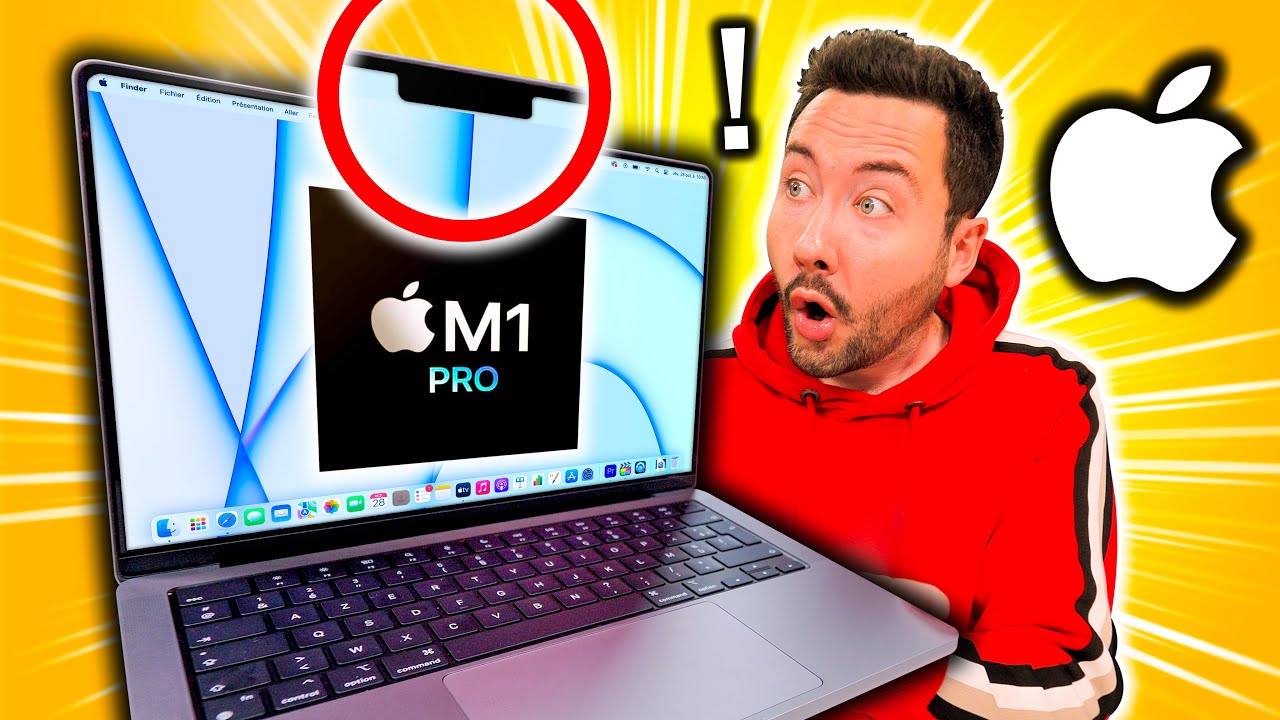 J'ai testé le Nouveau MacBook Pro M1 Pro ! (encoche iPhone, comparaison M1...)
