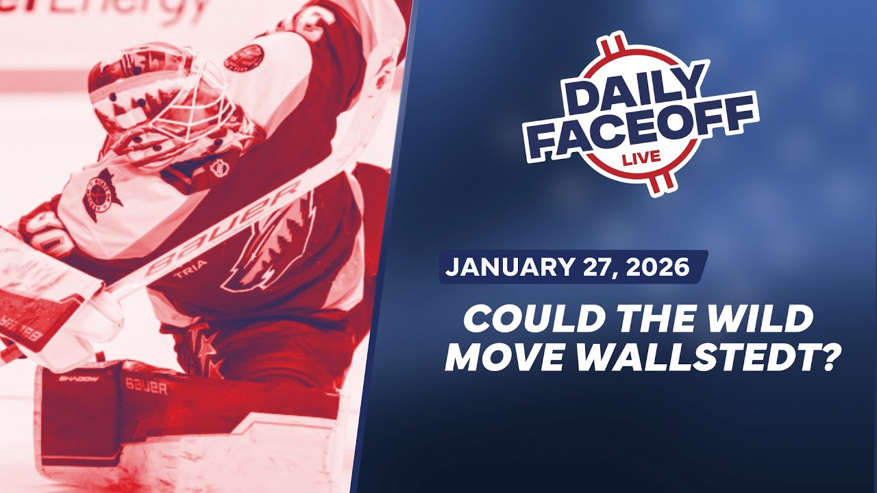 Could the Wild Move Wallstedt? Plus More Trade Talk From Around the NHL | Daily Faceoff Live