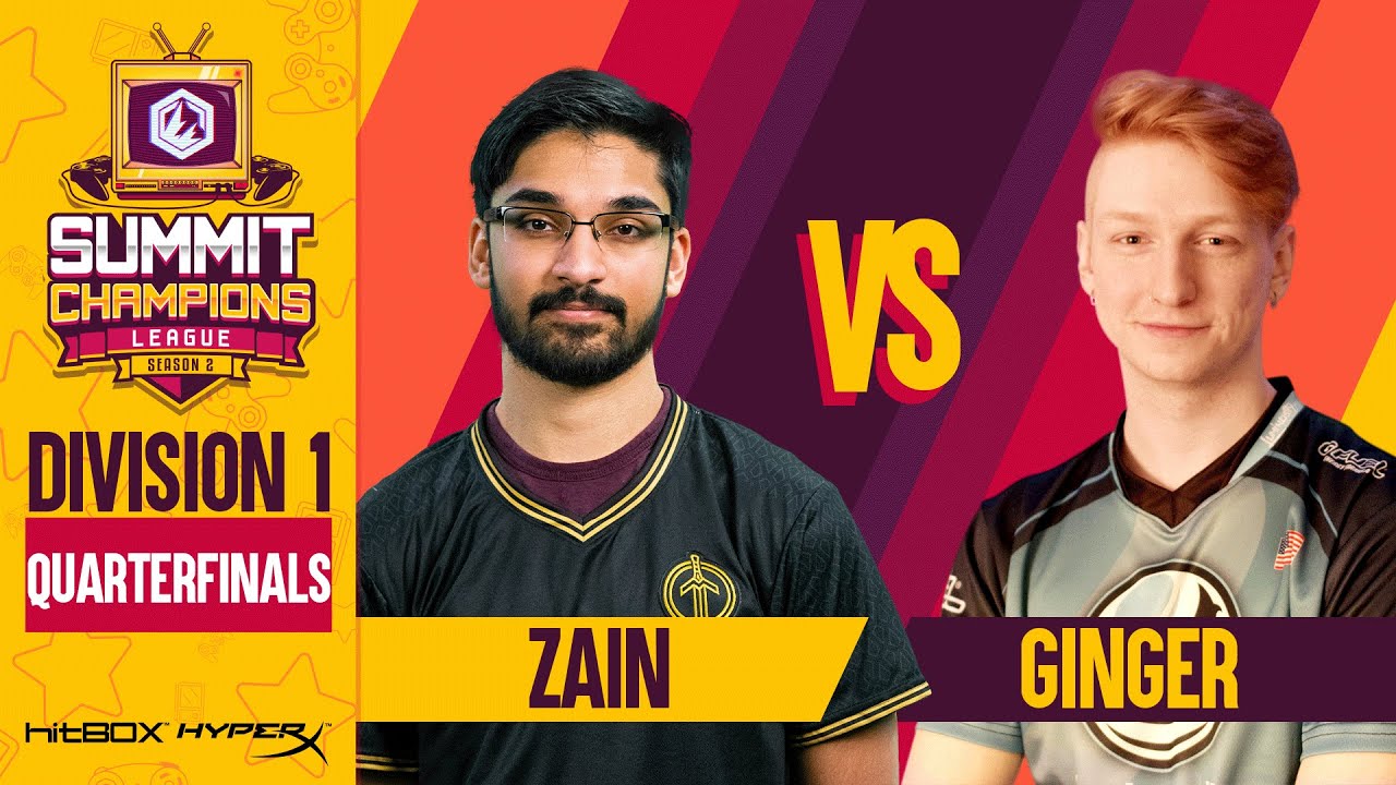 Zain vs Ginger - Division 1: Quarterfinals - SCL 2 | Marth vs Falco