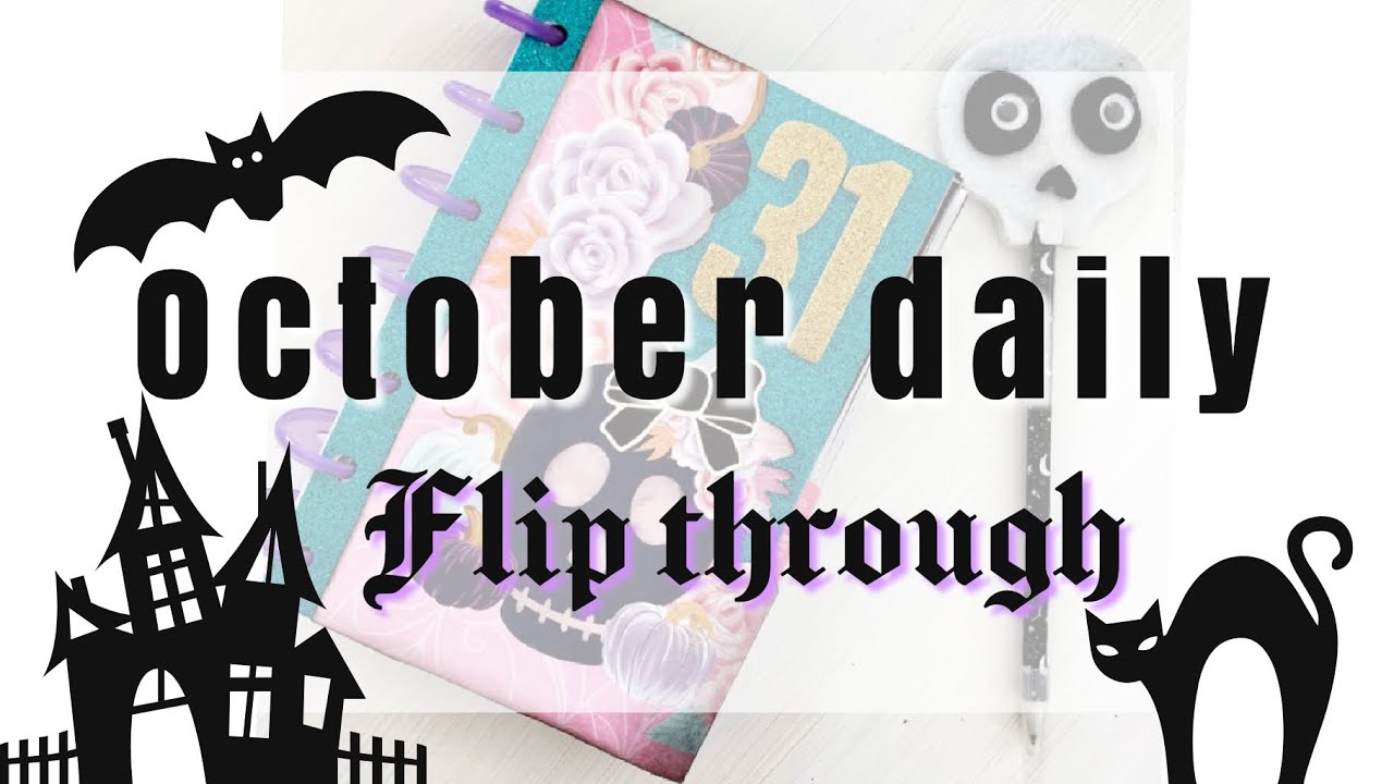 FLIP THROUGH FRIDAY | OCTOBER DAILY | 2020