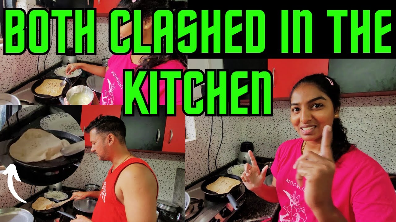 Both Clashed In the Kitchen
