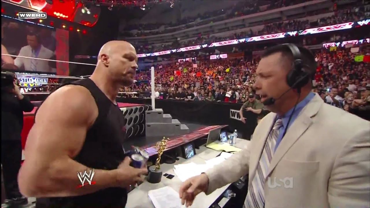 Stone Cold Steve Austin Returns to Monday Night Raw (3-7-2011) | Austin 3:16