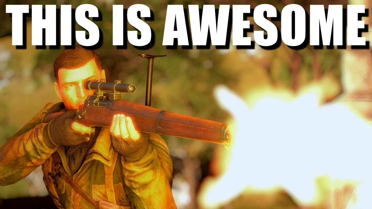 I'M HOOKED ON SNIPING - Sniper Elite 4