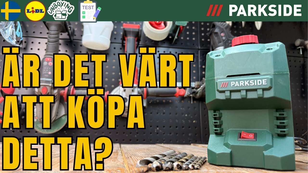 BORRSLIPARE Parkside PBSG 95 F6 SVERIGE SWEDISH LIDL