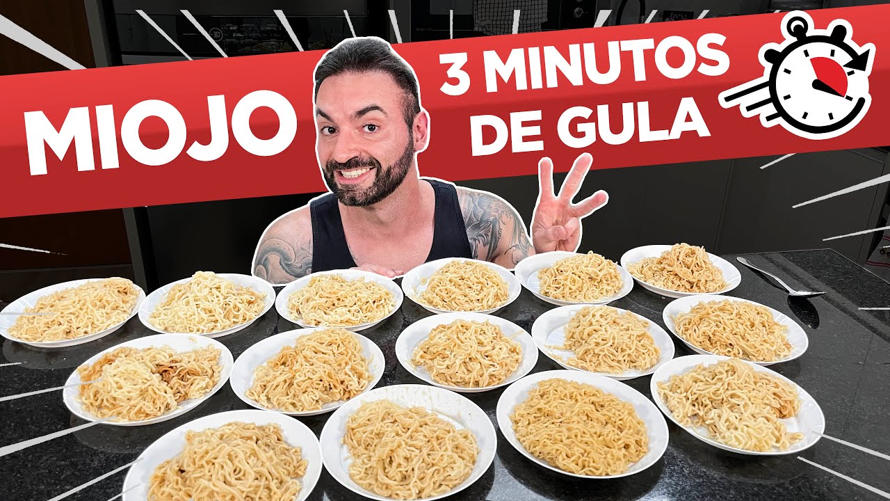 3 MINUTOS DE GULA ep #15: MIOJO!!!