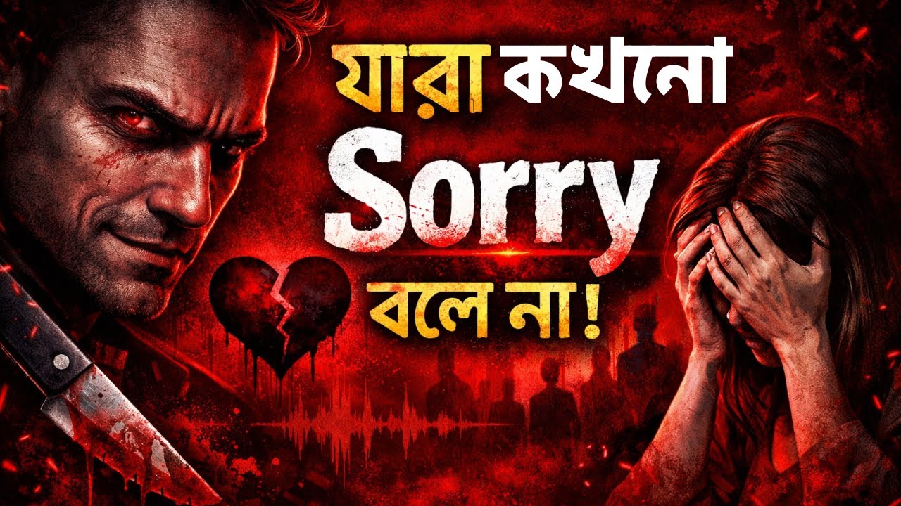 যে মানুষরা কখনো Sorry বলে না - মনোবিজ্ঞান বলছে কারণ।