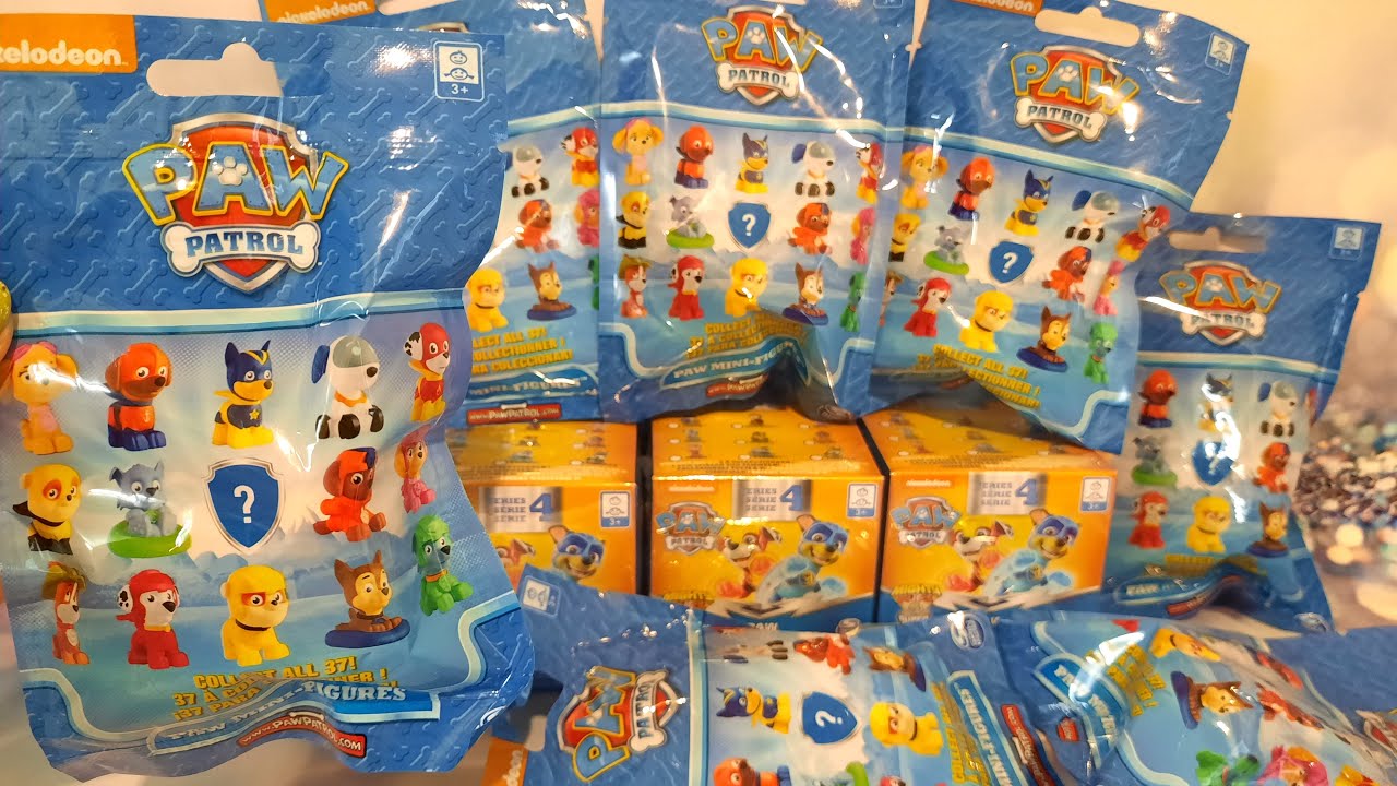 Пакетики Щенячий ПАТРУЛЬ Команда Paw Patrol Nicklodeon Моя Коллекция Распаковка