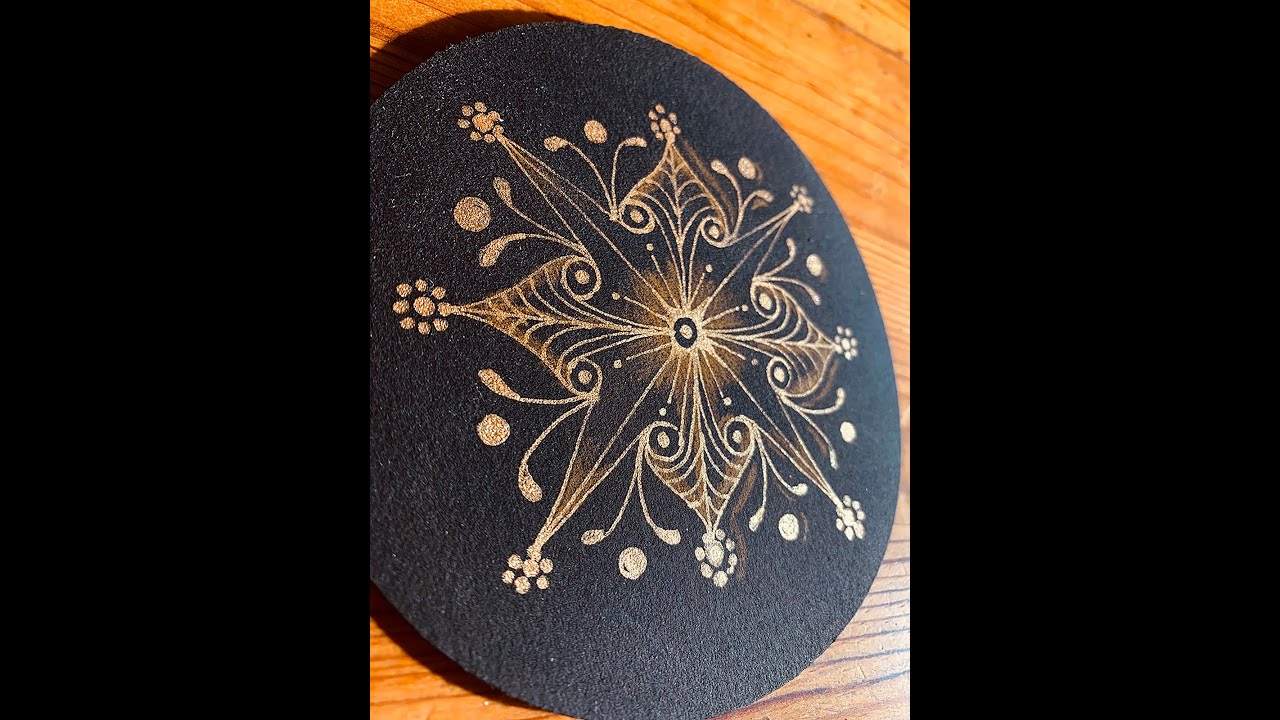 Stella Tangle from Jena Rogers, CZT tutorial with Annie Reiser. CZT