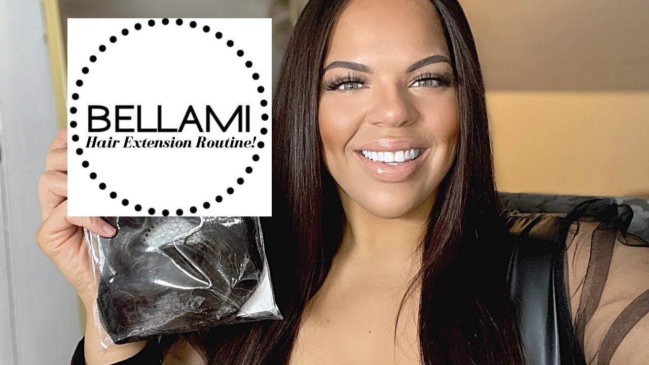 Bellami Hair Extension Routine