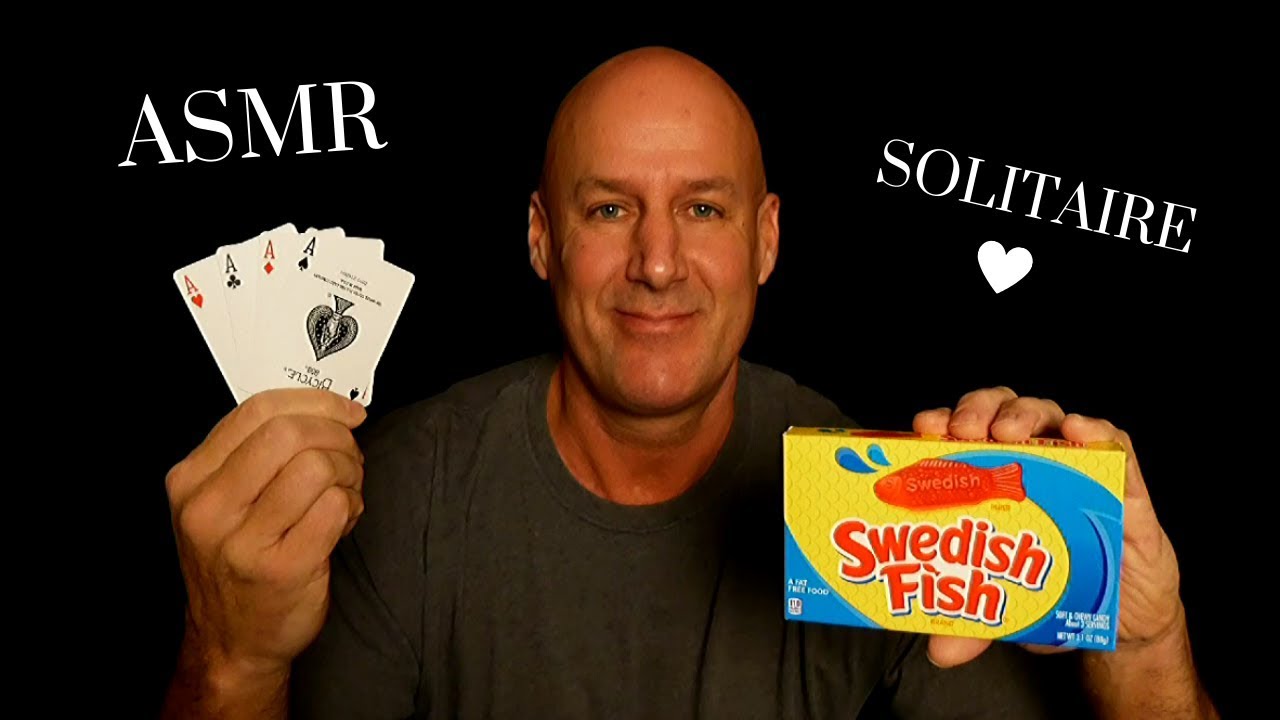 ASMR: Relaxing Solitaire, Swedish Fish and Hi-Chew~Ear To Ear~Soft Spoken