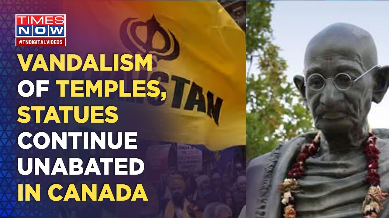No End To Anti-India Activities In Canada, Another Gandhi Statue Vandalised, New Delhi Demands Probe