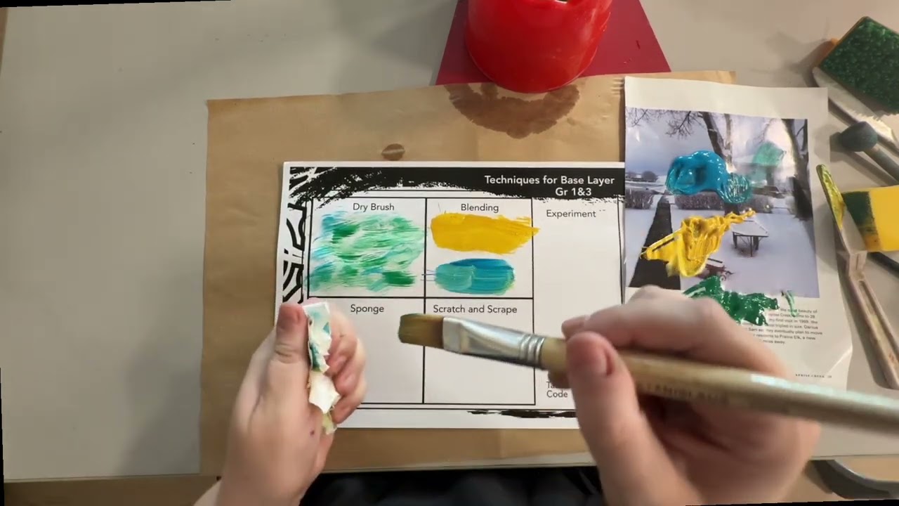 Lower ES - Acrylic BASE layer techniques
