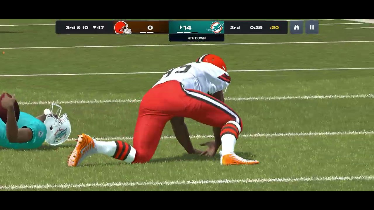 Dolphins vs browns madden 26 mobile 